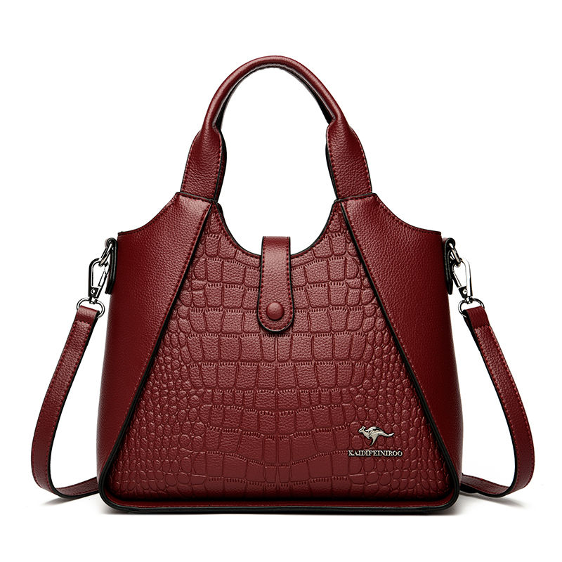 Thumbnail: 2026 New Fashion Trend Women's Handbag High Quality Soft Leather Women Shoulder