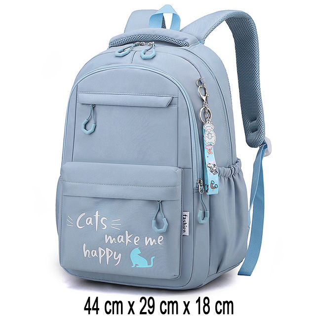 Thumbnail: Girl School Bag Backpack Back Pack For Teenager Women Children Female Pink Schoo