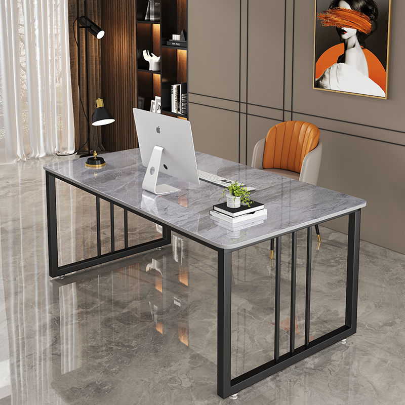 Thumbnail: Corner Working Office Desk Aesthetic Organizer Modern Study Office Desk Reading