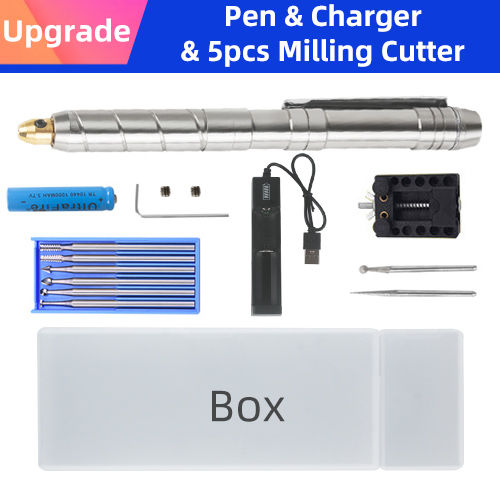 Thumbnail: Wireless Electric Drill Grinder Pen with Rotary Tools Kit Drilling Machine Handh
