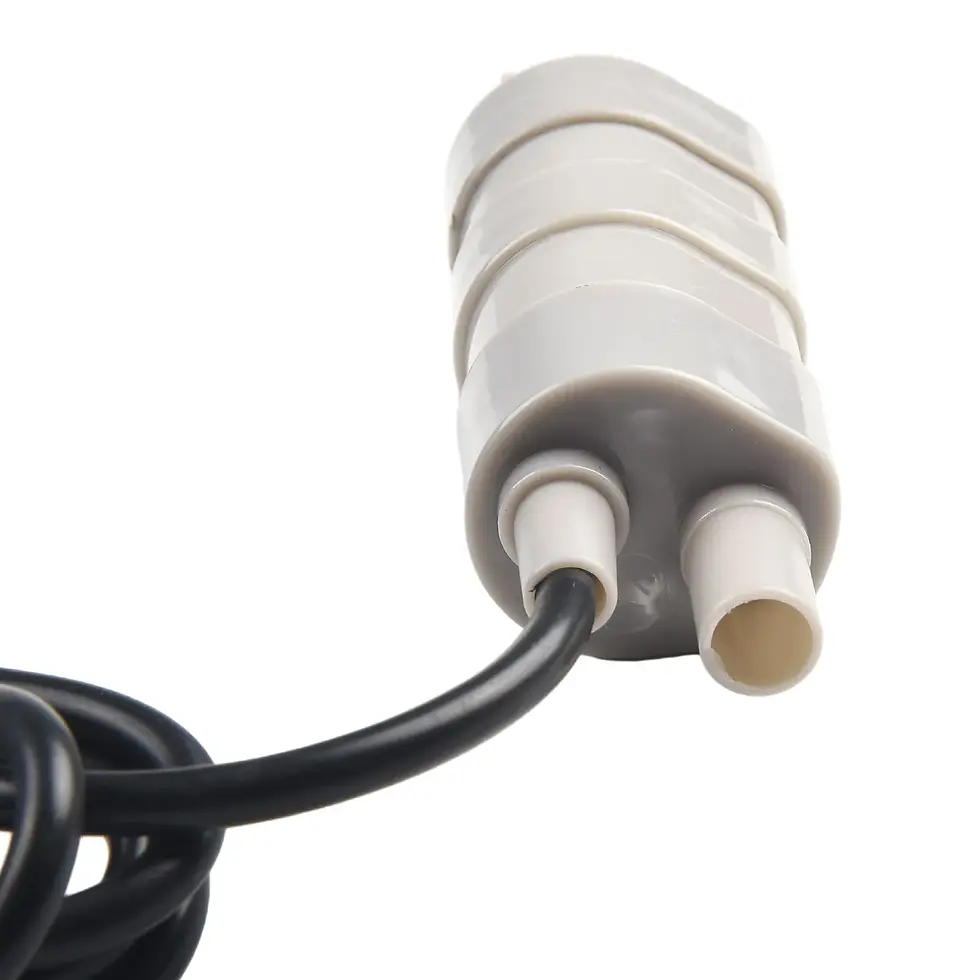 Thumbnail: 1pcs 1000L/H 12V Submersible Water Pump For Garden Sprinklers Lawn Shower Motorh