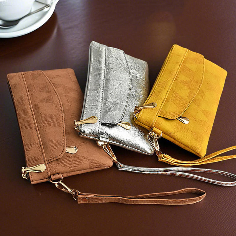 Thumbnail: Fashionable Handbag For Women Mobile Wallet Handbag Female Solid Color Handbag C