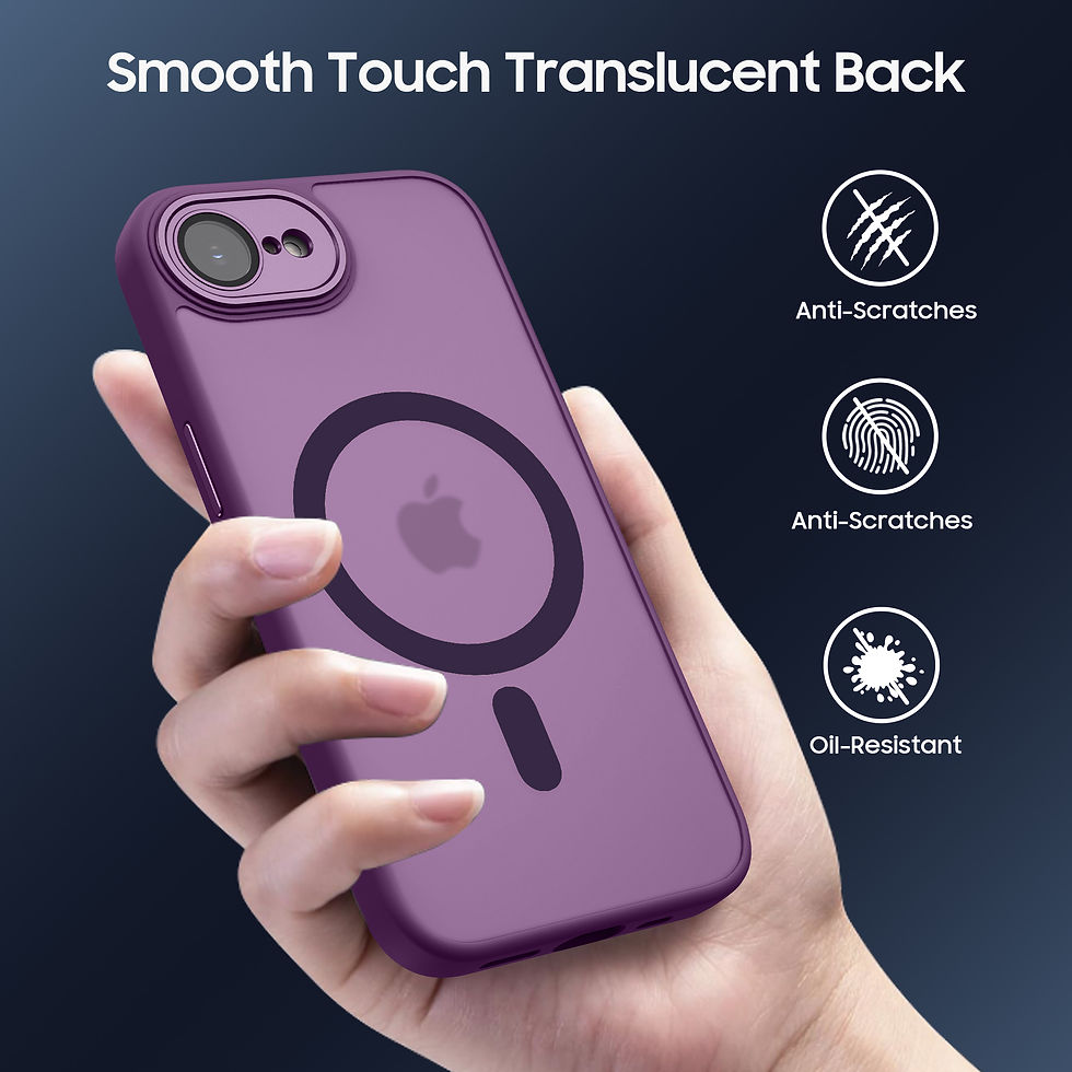 Thumbnail: Magnetic Magsafe Wireless Charge Case For iPhone 16e Hybrid Shockproof Cover For