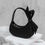 Thumbnail: New women's bag, popular bow-tie crescent bag, high-end texture handbag, versati