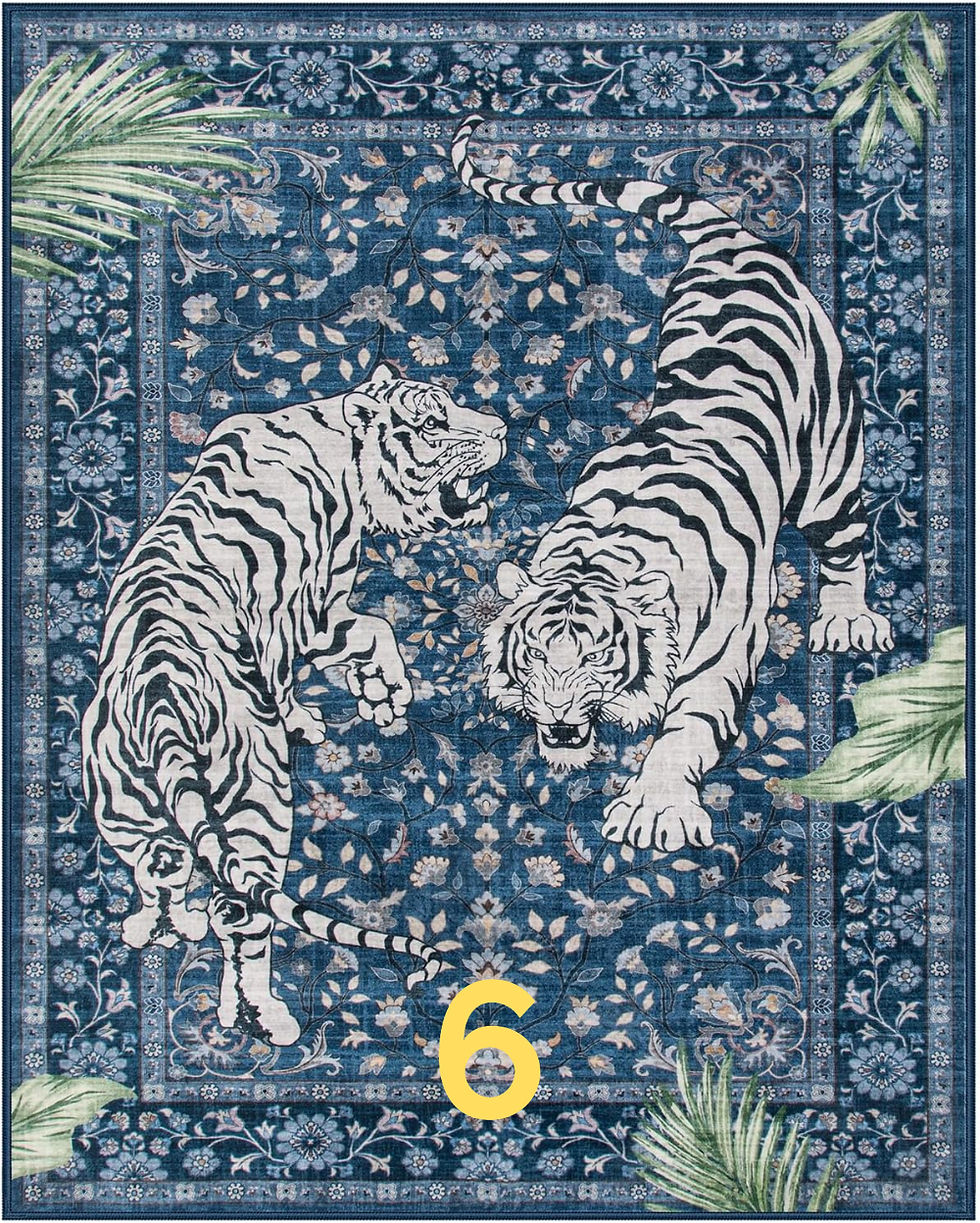Thumbnail: Rug for Living Room Carpet Jungle Tiger Home Decor Large Area Bedroom Floor Mat