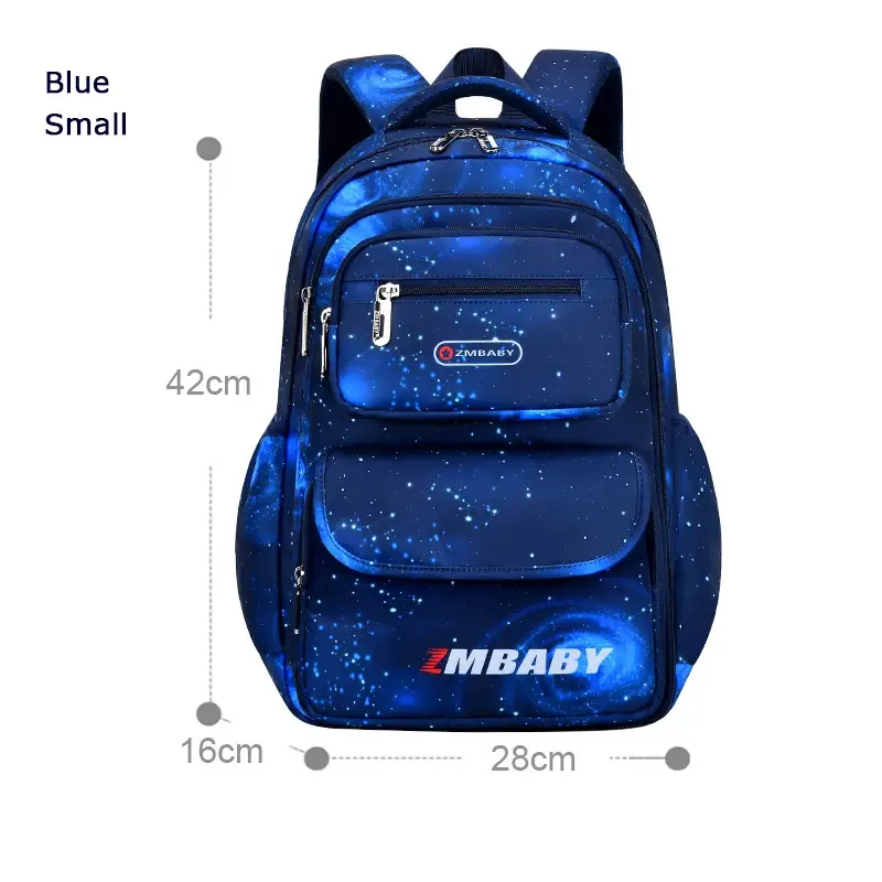 Thumbnail: Children Orthopedics School Bags Kids Backpack Primary Schoolbag For Girls Boys