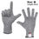 Thumbnail: HPPE Level 5 Cut Protection Gloves Multi-use Gardening/Fishing/Welding Slip Resi