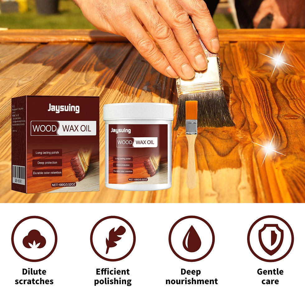 Thumbnail: 100g Wood Furniture Floor Polishing Agent Effectively Removes Dirt Restores Orig