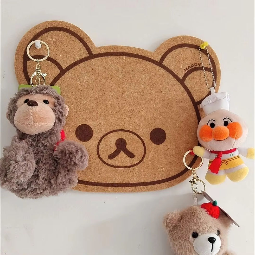 Thumbnail: Cartoon Felt Board Home Decor Wall Decor Panel Felt Posters on The Wall Bear Wal