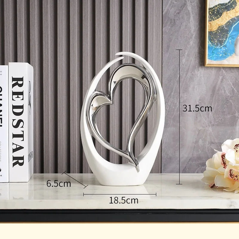 Thumbnail: Creative Decoration Home Living Room foyer Wine Cabinet Decoration Ceramic Moder