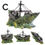 Thumbnail: Aquarium decor Fish Tank Decoration Landscape Pirate Ship Wreck Ship Vintage Res