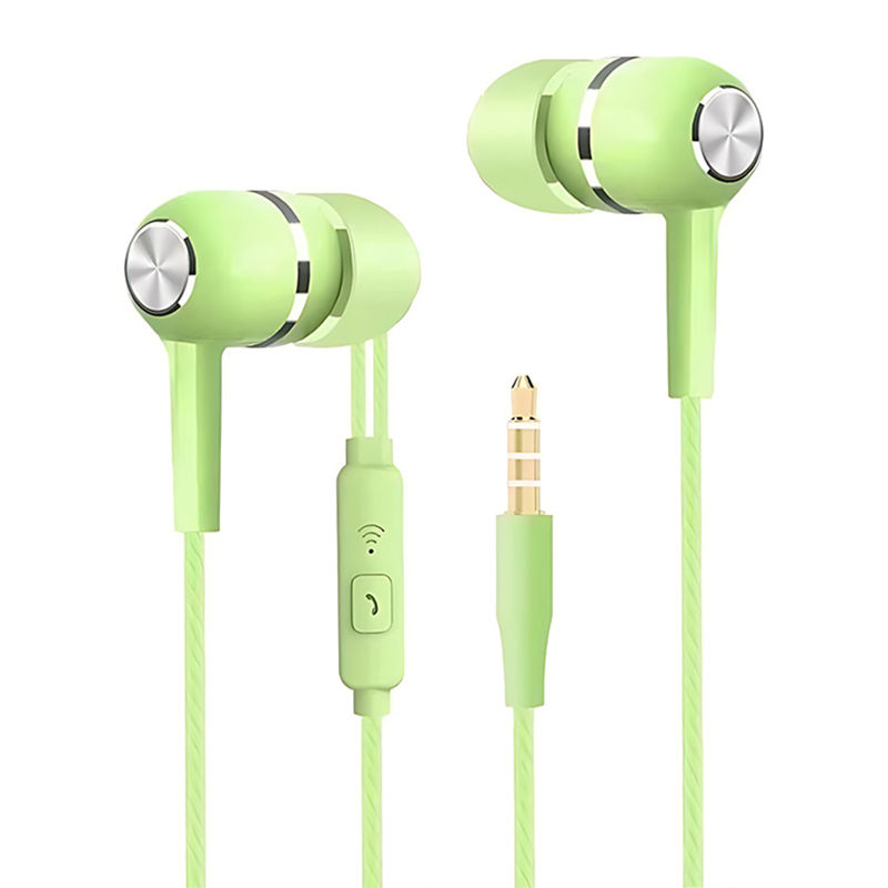 Thumbnail: 3.5mm Wired Earphone In Ear Headset HIFI Heavy Bass Earbuds Monitor Sports Heads