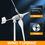 Thumbnail: 20KWh day 6000W Wind Turbine With Solar Cell System Low Noise Energy Large Famil