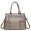 Thumbnail: Elegant Handbags For Women High Quality Pu Leather Top-Handle Bags Purse Ladies 