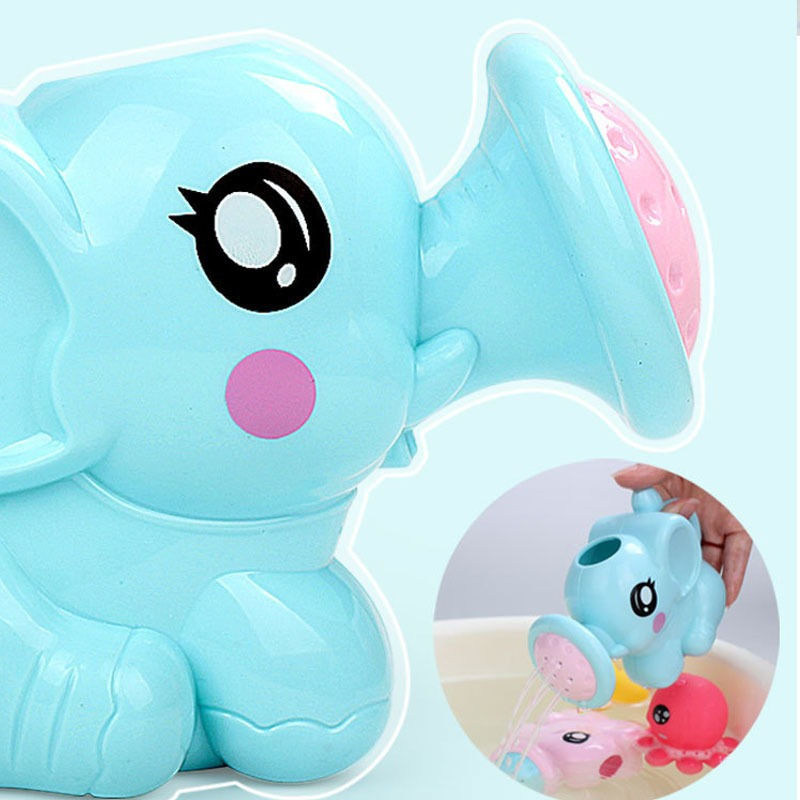 Thumbnail: Baby Bath Toys, Cute Elephant Water Spray Shower Bath, Suitable for Parent-child