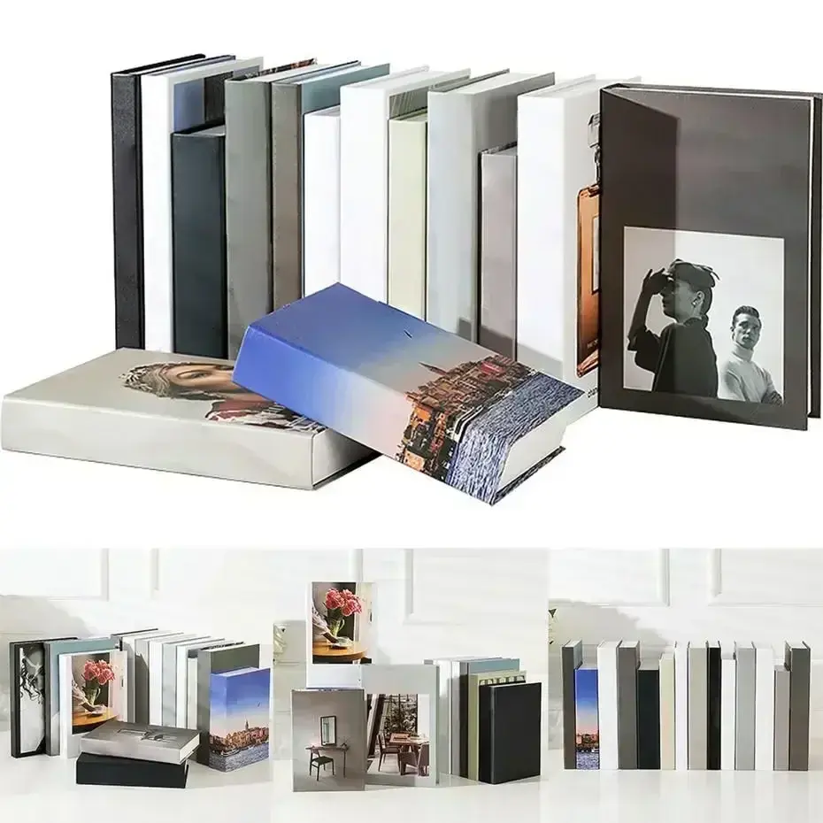 Thumbnail: Fake Books Decoration For Home Decorative Books Modern Simulation Fashion Book l