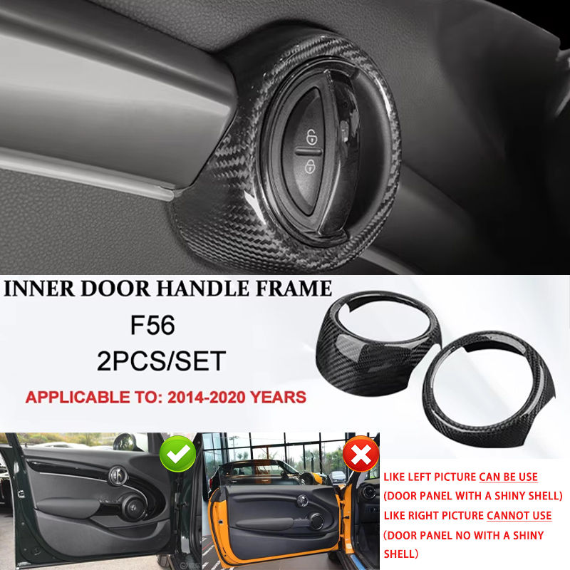 Thumbnail: Car Interior Accessories For Mini Cooper F54 F55 F56 F57 F60 Real Carbon Fiber D