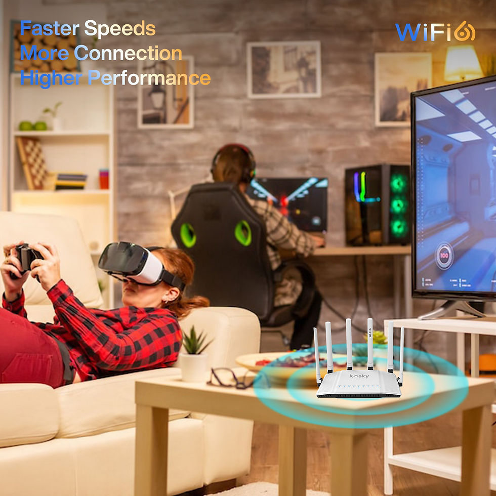 Thumbnail: Wifi6 Wireless Router, 802.11ax, AX3000, Dual Band,Long Range Coverage,Parental