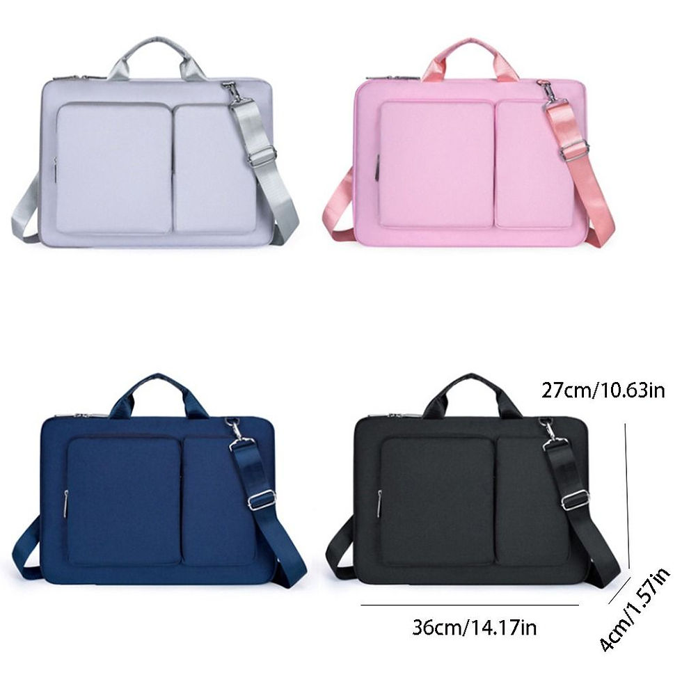 Thumbnail: Lightweight Protable Laptop Handbag Briefcases Wear Resitant Notebook Pouch Slee