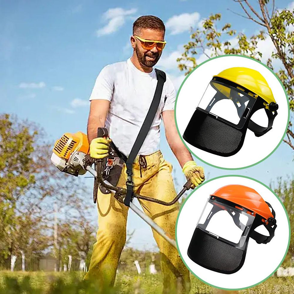 Thumbnail: Safety Head-Mounted PVC Protective Mask Anti Splashing Grass Anti Dust Mask For