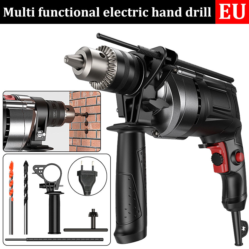 Thumbnail: AC 110V/220V EU/US Plug Multifunction Electric Drill Powerful Impact Drill Elect