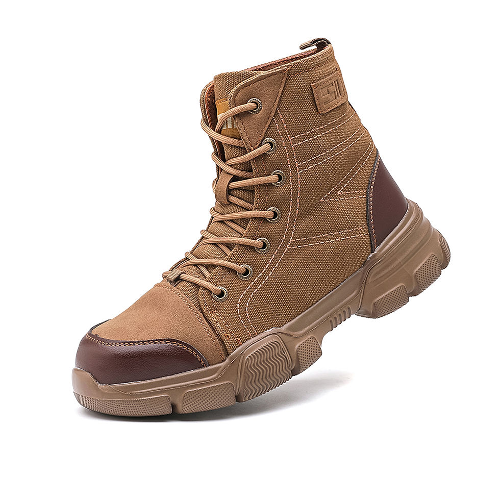 Thumbnail: Safety Protective Boots Work Safety Shoes Men Safety Boots Anti-puncture Work Sh