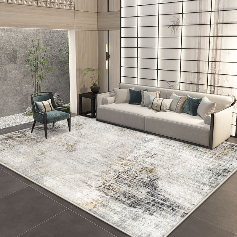 Thumbnail: Abstract Simple Style Antiskid Living Room Rugs Big Size Soft Room Decor Bedroom