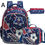 Thumbnail: Children School Bags Kids Backpack Set in Primary Schoolbag for Teenager Girls S