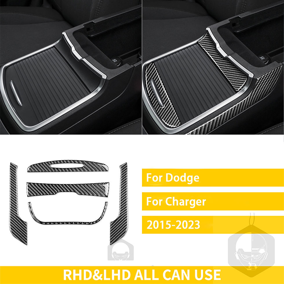 Thumbnail: Real Carbon Fiber Interior Trim Accessories for Dodge Charger 2015-2023