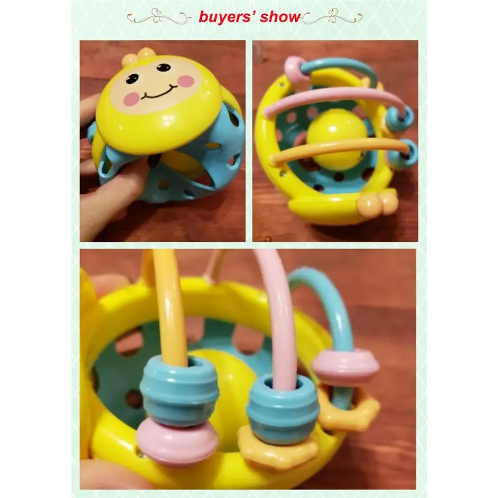 Thumbnail: Sensory Development Toys for Babies 0 To 12 Months Tactile Baby Ball Soft Massag