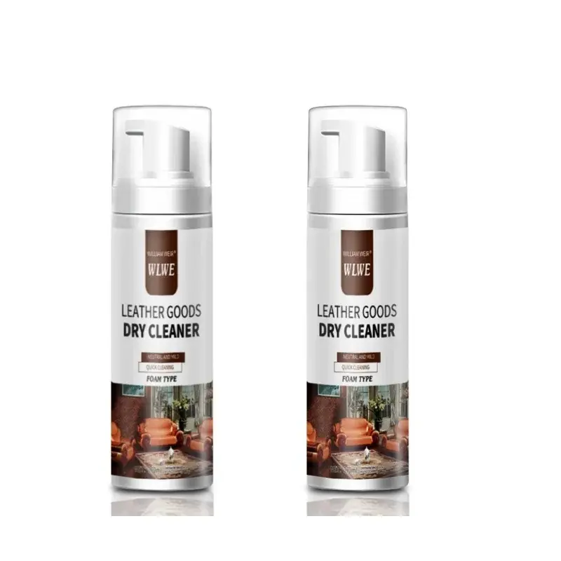 Thumbnail: 200ml Leather Cleaner, Dry Cleaning Agent, Car Seat Sofa, Leather Bag Care and M