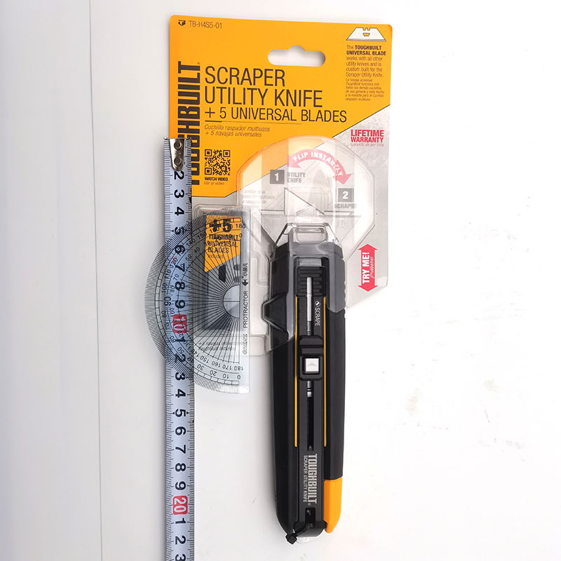 Thumbnail: TOUGHBUILT TB-H4S5-01 Scraper Utility Knife Dual Function Eradicate Cutting With