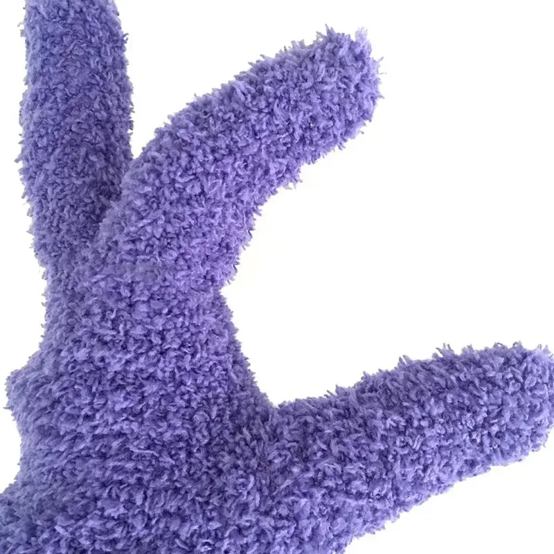 Thumbnail: Car Care Wash Cleaner Gloves Auto Detailing Dust Removal Gloves Coral Velvet Kni