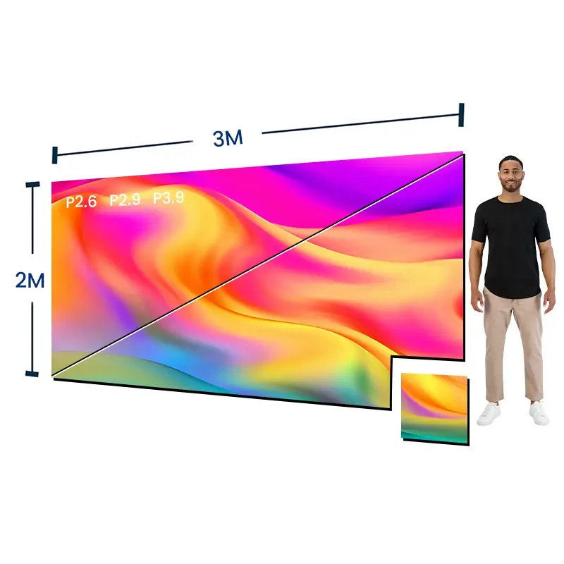 Thumbnail: ENBON P1.9 P2.6 P2.976 P3.91 Full Color LED Screen Indoor And Outdoor Stage LED