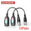 Thumbnail: 10Pairs Enhanced Twisted CCTV Video Balun Passive Transceivers UTP Balun BNC Cat