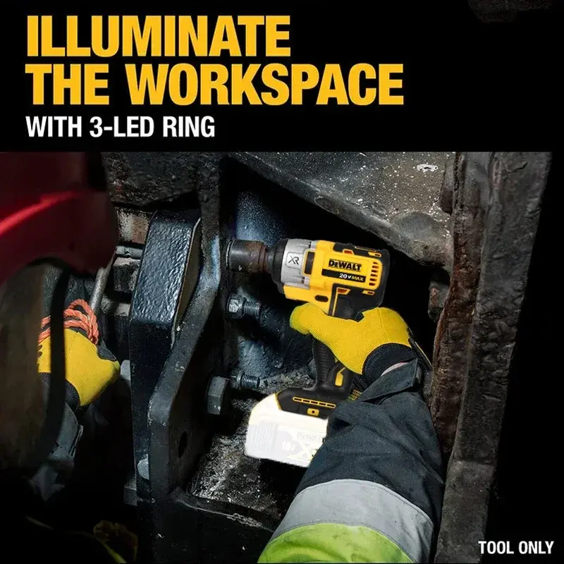 Thumbnail: Dewalt DCF880 Cordless Impact Wrench 20V Original 2300RPM Rechargeable 13MM Elec