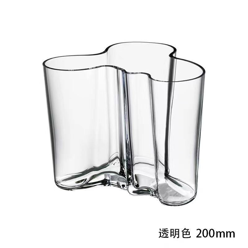 Thumbnail: European Glass Vase Room Decor Vase Modern Hydroponic Plants European Fresh for