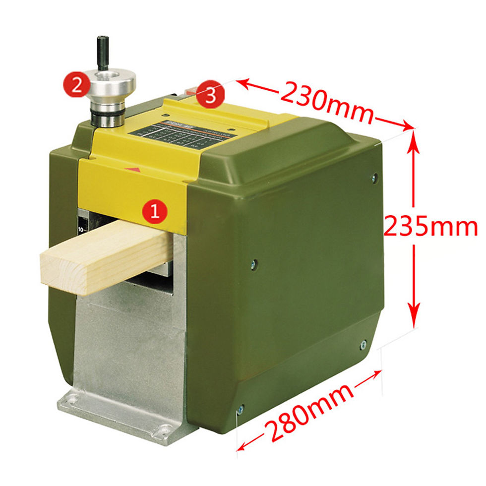 Thumbnail: 220v 200w Multifunction Power Tools for Carpentry Electric Planer Desktop Woodwo