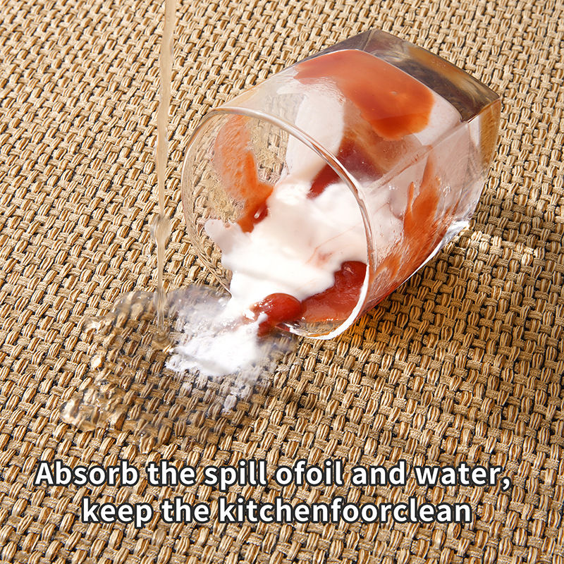 Thumbnail: Kitchen Rugs and Mats Non Skid Washable, Absorbent Runner Rugs for Kitchen, Fron
