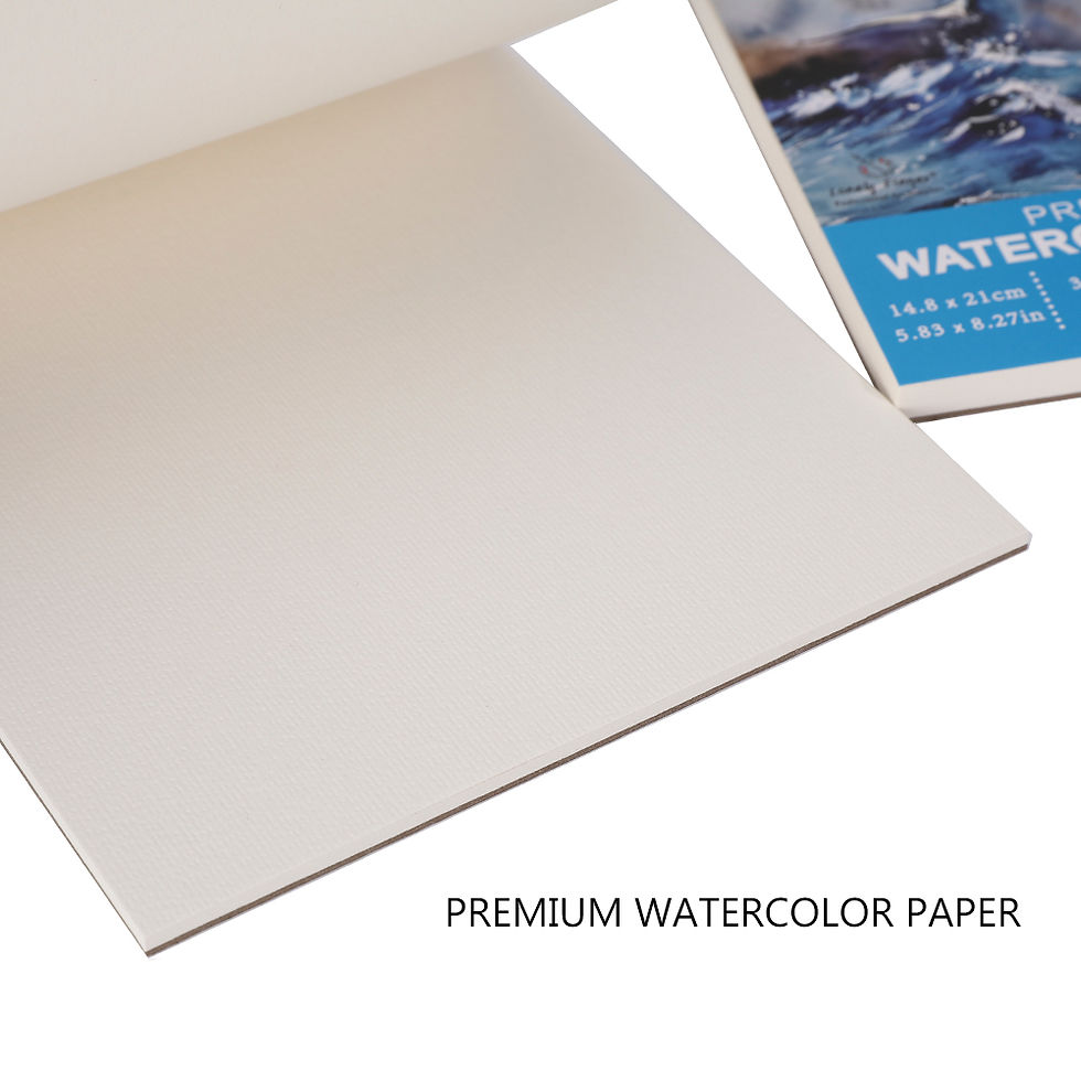 Thumbnail: A3/A4/A5 Watercolor Pad, 140lb/300gsm, 20 Sheets | Cold-Pressed, Acid-Free, Arti