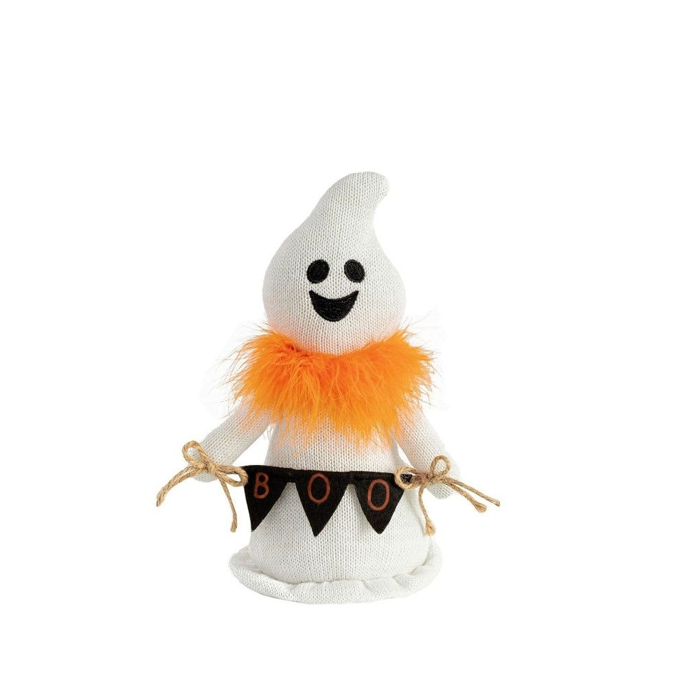 Thumbnail: Holiday Decor Soft Halloween Ghost Doll Scary Funny Ghost Figurines With Scarf G