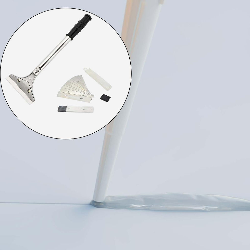 Thumbnail: Stainless Steel Putty Scrapers for Cleaning Wall Ceramic Cleaner Drywall