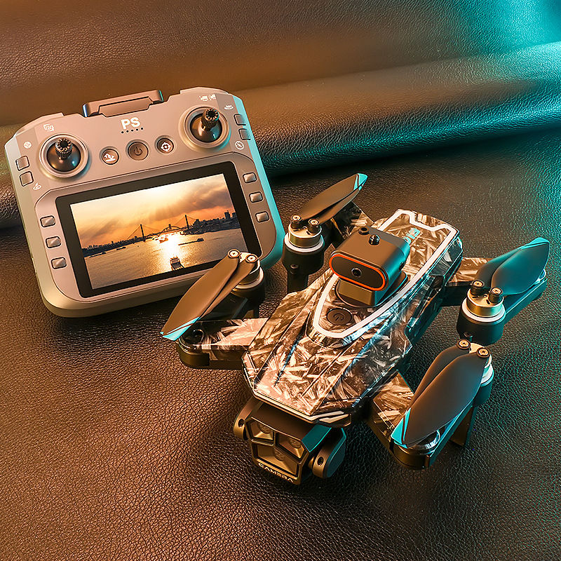 Thumbnail: Aircraft Foreign Trade New D13 Drone with 5.6-inch Screen Control Brushless Quad