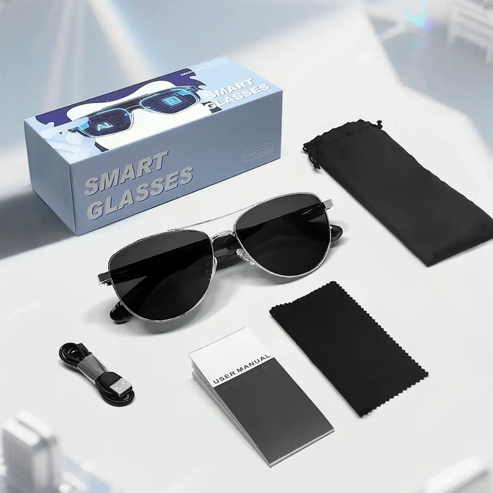 Thumbnail: GT-32 smart glasses  specificationsTranslation Sunglasses Voice Remote Control M
