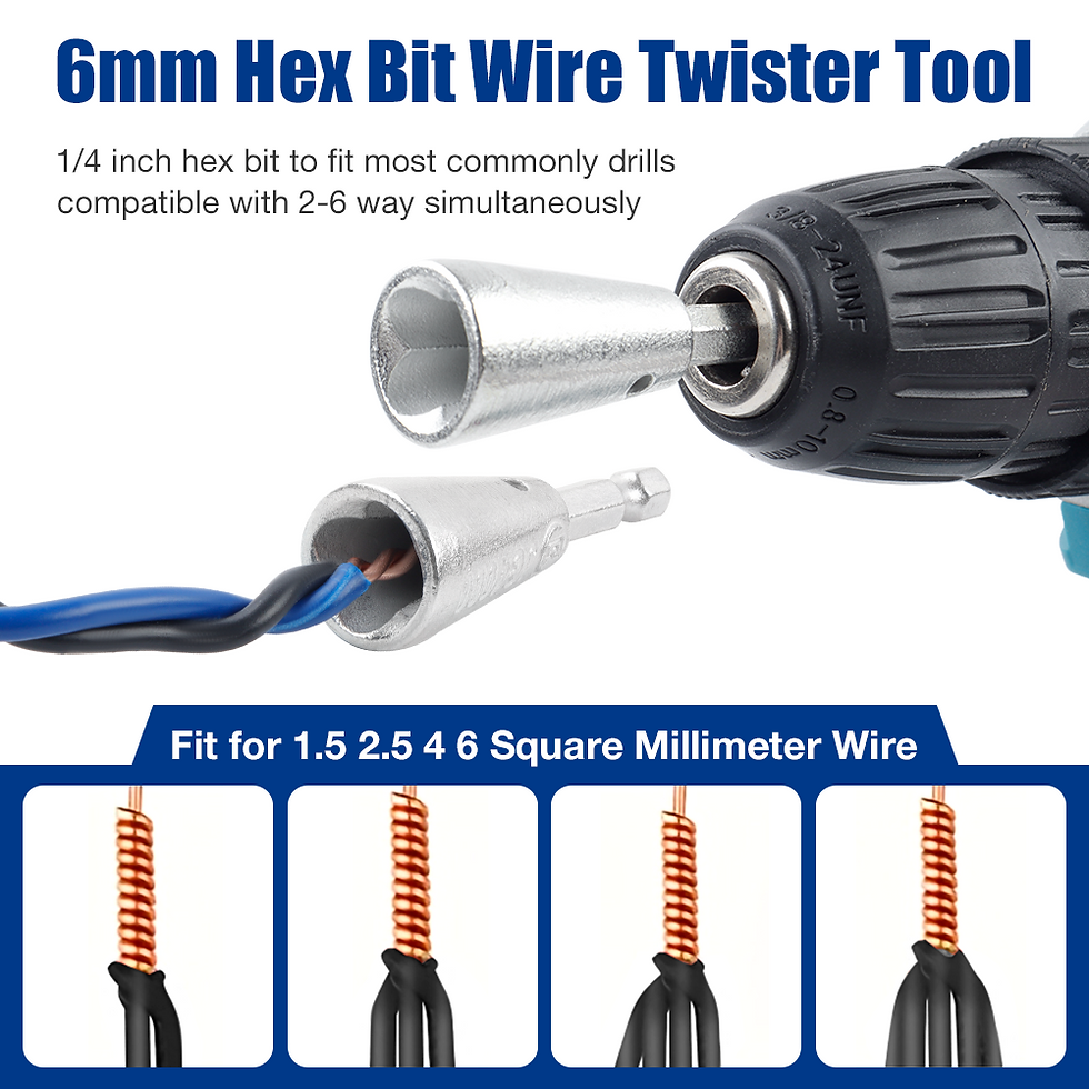 Thumbnail: Multi-tool Electric Wire Twister Professional Wire Twisting Tools for Power Dril