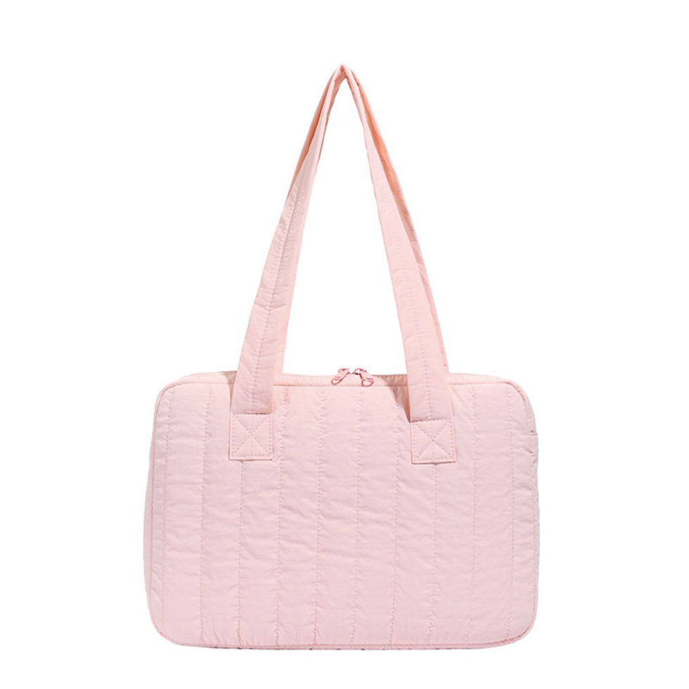 Thumbnail: Multi-purpose Laptop Shoulder Bag Shockproof Solid Color Laptop Protective Bag L