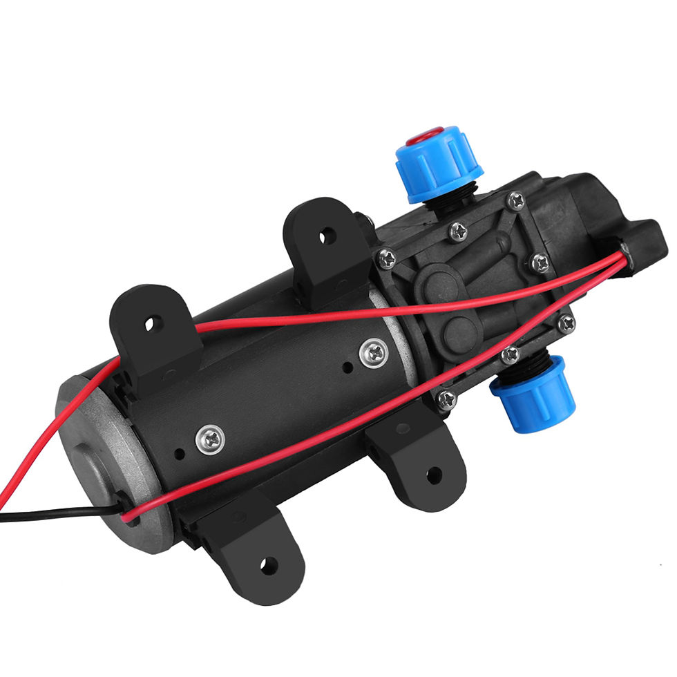 Thumbnail: High Pressure Water Pump 12V 100W 8L/Min 160Psi High Pressure Diaphragm Self Pri