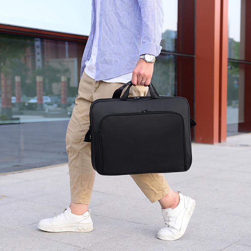 Thumbnail: Business Laptop Bag 15.6 Inch 17 Inch Portable Nylon Computer Handbags Laptop Sh