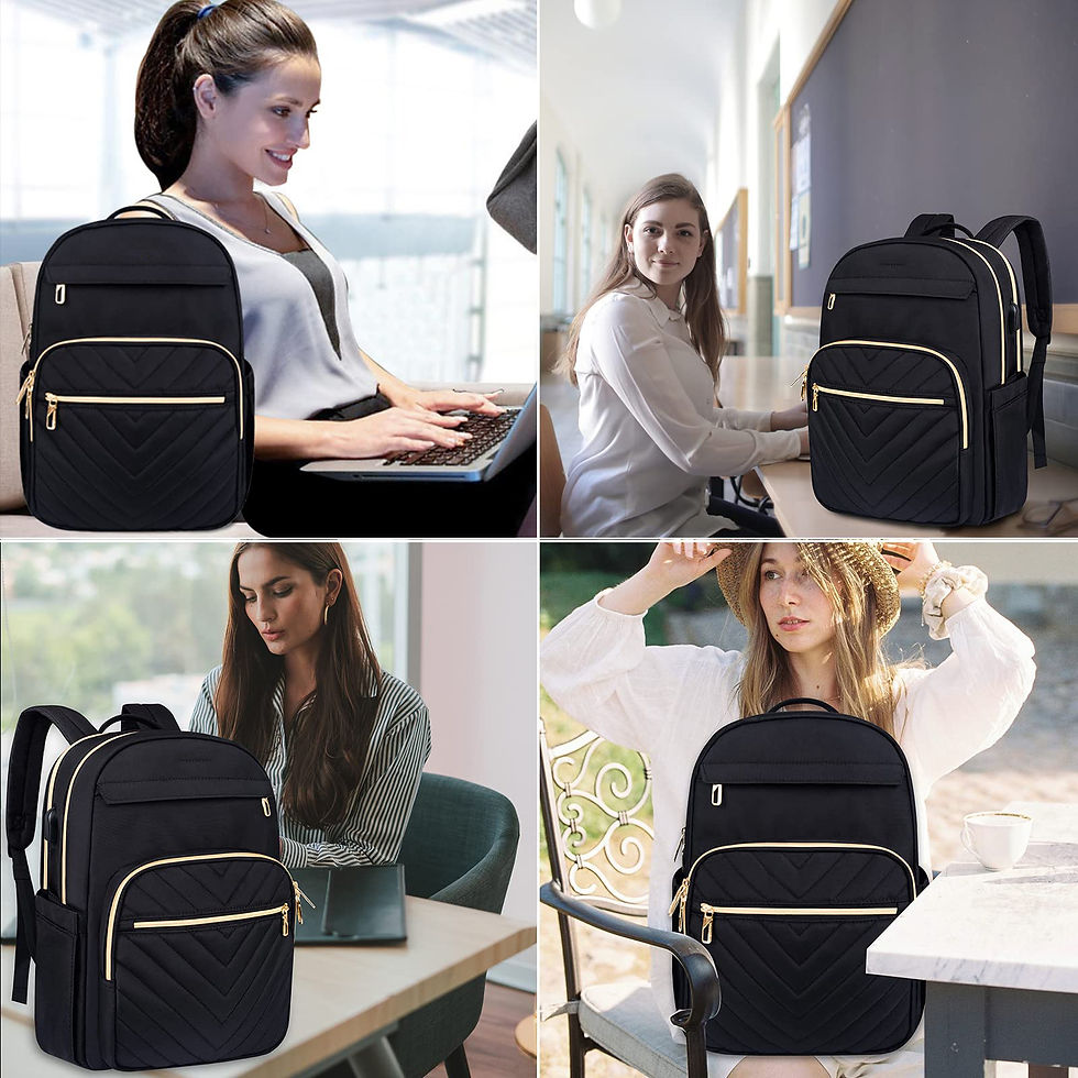 Thumbnail: Laptop Backpack for Women Work Travel Computer Bags School Backpack For Student