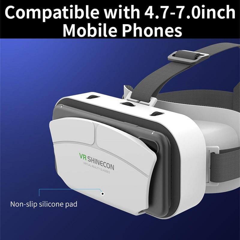 Thumbnail: For Ios Androids Smartphone G12 Vr Glasses Portable 3d Virtual World Vr Virtual